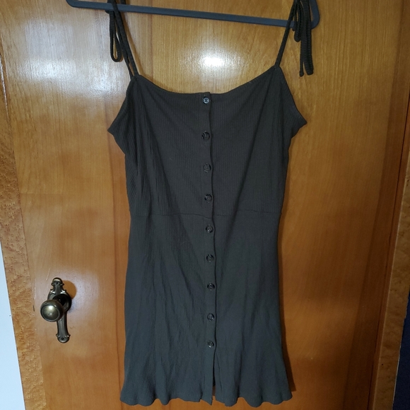 TopShop Green Sundress (US 10) - Picture 2 of 3